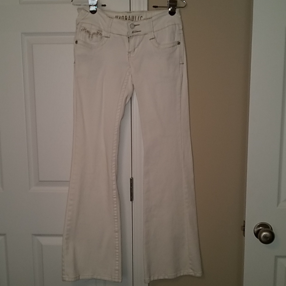 Jean jacket and Jean's off white